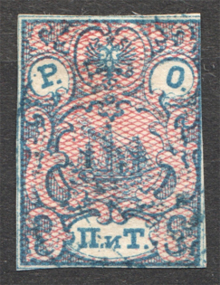 1866 Levant ROPiT 2 Pi (INTENSIVE Grid Color, Without Shadow Lines, Cancelled)