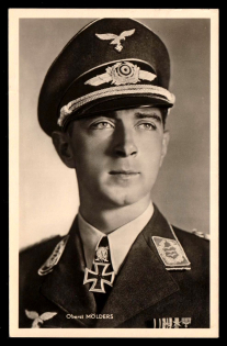 1933-1945 'Colonel Moelders', Propaganda Postcard, Third Reich Nazi Germany