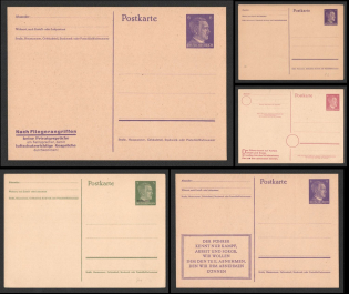 1933-1945 Third Reich Propaganda Nazi Germany Mint Postal Stationeries Collection