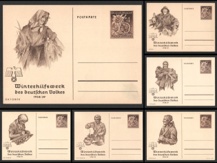 1933-1945 Third Reich Propaganda Nazi Germany Mint Postal Stationeries Collection