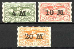 1922 Germany Joining of Silesia (CV $12, Full Set)