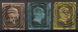 1850 Prussia Germany (CV $60, Cancelled)