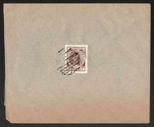 Krivoi Rog, Kherson province Russian empire, (cur. Ukraine). Mute commercial cover to Warsaw, Mute postmark cancellation