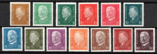 1928 Weimar Republic, Germany (Mi. 410 - 422, Full Set, CV $1,300)