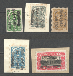 1920 Spielfeld Austria Local Post (Cancelled)