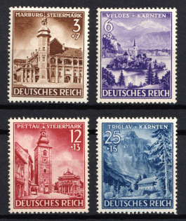 1941 Third Reich, Germany (Mi. 806 - 809, Full Set, CV $30, MNH)