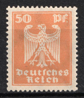 1924 50pf Weimar Republic, Germany (Mi. 361 X, CV $30)