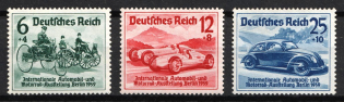 1939 Third Reich, Germany (Mi. 686 - 688, Full Set, CV $140, MNH)