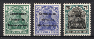1920 Joining of Marienwerder, Germany (Mi. 15 - 16, 18 CV $40)