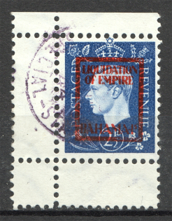 Germany Anti-British Propaganda Empire Liquidation - Bahamas 2.5 D (CV $150)
