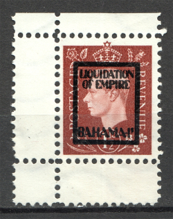 Germany Anti-British Propaganda Empire Liquidation - Bahamas (CV $150)