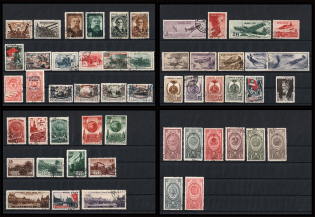 1945-46 Soviet Union, USSR, Russia (Full Sets, Used)