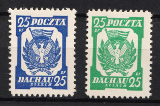 1945 Dachau - Allach, Poland, DP Camp, Displaced Persons Camp (Wilhelm 2 b, 3 b)