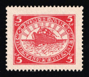 Poland, Committee of the National Polish Navy, Cinderella, Charity Issue