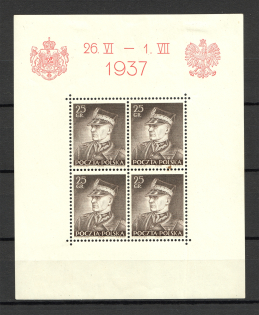 1937 Poland Block (CV $35)