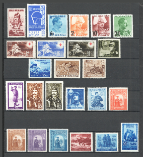 1937-64 Romania (Full Sets, MNH)
