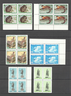 1958 USSR Blocks of Four Group (MNH)