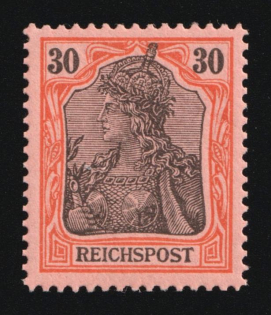 1900 30pf German Empire, Germany (Mi. 59, Signed, CV $180, MNH)