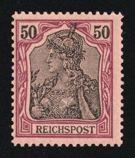 1900 50pf German Empire, Germany (Mi. 61, Signed, CV $200, MNH)