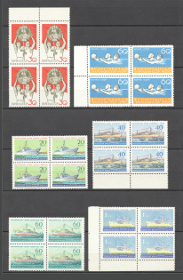 1959 USSR Blocks of Four Group (MNH)