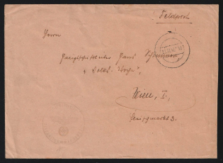 1942 (22 Nov) Third Reich, Germany, Military Mail, Field Post Feldpost, Cover to Vienna