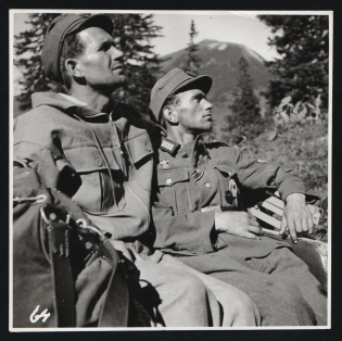 1923-1945 Third Reich, Germany, Propaganda Photo from the Cultural Film 'Bergnot' of Vienna