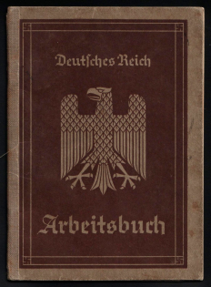 1936 (30 Mar) Third Reich, Germany, Employment Record Book