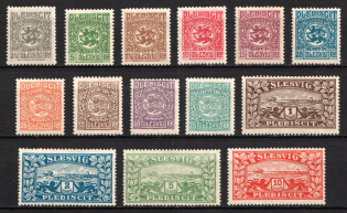 1920 Joining of Schleswig, Germany (Mi. 1 - 14, Full Set)