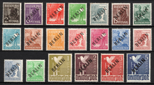 1948 West Berlin, Germany (Mi. 1 - 20, Full Set, CV $240)