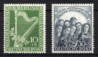 1950 West Berlin, Germany (Mi. 72 - 73, Full Set, CV $180, MNH)