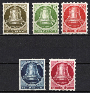 1951 West Berlin, Germany (Mi. 82 - 86, Full Set, CV $140, MNH)