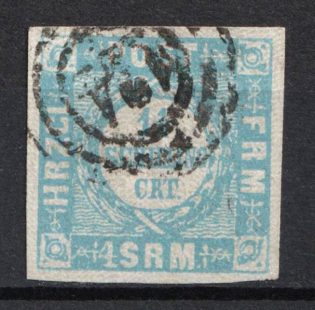 1864 1 1/4s Schlezwig, German States, Germany (Mi. 6, Used, CV $100)