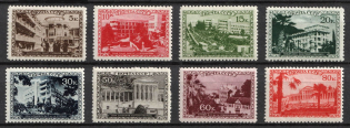1939 Sanatoriums of the USSR, Soviet Union, USSR, Russia (Full Set, MNH)