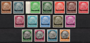 1940 Luxembourg, German Occupation, Germany (Mi. 1 - 16, Full Set, CV $30)