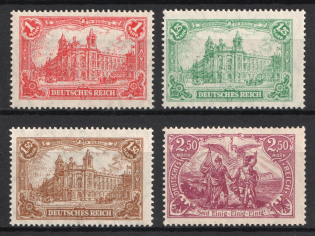 1920 Weimar Republic, Germany (Mi. A 113 - 115, Full Set, CV $40, MNH)