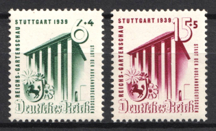 1939 Third Reich, Germany (Mi. 692 - 693, Full Set, CV $30, MNH)