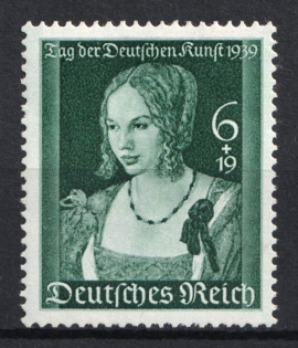 1939 6pf Third Reich, Germany (Mi. 700, Full Set, CV $40, MNH)