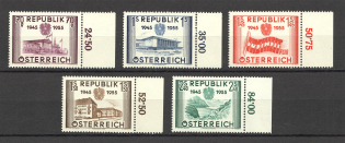 1955 Austria (CV $60, Full Set, MNH)