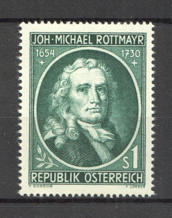 1954 Austria (CV $10, Full Set, MNH)