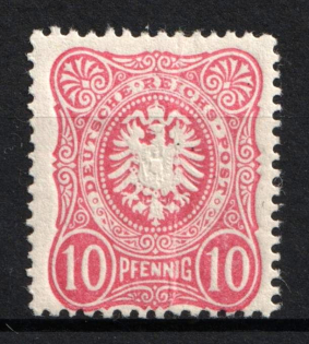 1880 10pf German Empire, Germany (Mi. 41 I ab, CV $100, MNH)