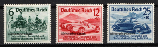 1939 Third Reich, Germany (Mi. 695 - 697, Full Set, CV $90)