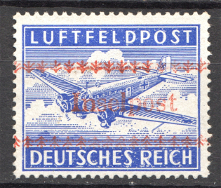 1944 Germany Reich Crete Military Mail Fieldpost 'Inselpost'