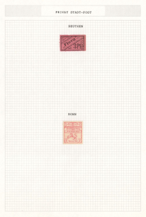 Bytom, Bonn, Germany, Collection of Courier Private Post