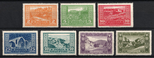 1922 Albania (Mi. 83 - 89, Full Set, CV $30, MNH)