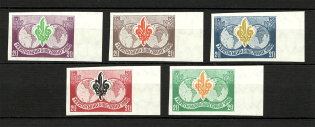 1952 Munich Ukrainian Scouts Plast Underground Post (Full Set, MNH)