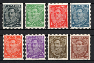 1931-33 Yugoslavia (Mi. 228 I - 235 I, CV $100)