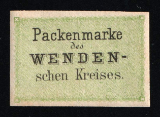 1880 4k Wenden, Russian Empire, Russia (Russika 3 ND, Official Reprint, CV $85, MNH)