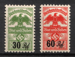 Third Reich, Germany, 'Blood and Soil', Revenue Stamps