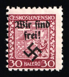 1938 30h Occupation of Rumburg, Sudetenland, Germany (Mi. 5)