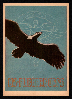 'Nazi Pilot Corps', Propaganda Postcard, Third Reich Nazi Germany